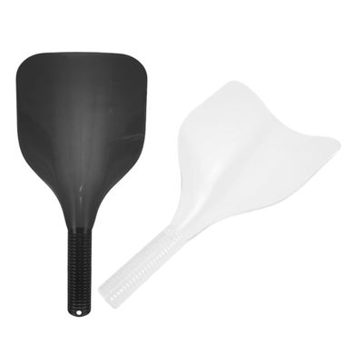 CANIGHT 2pcs Hairdressing Protective Shield for and Makeup Comfortable Fit Barber Guard Sponge Handle Versatile Hair Cutting for Salon Use and Transparent Options