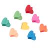 100pcs Mini Claw Clips Heart Shape Tiny Cute Hairpin Hair Accessories Children Colorful Hair Clamps for Girls view 4