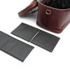 Leatherology Bordeaux XL Train Case  Full-Grain Leather Cosmetic Organizer with Spacious Interior, Removable Dividers, Water-Resistant Lining & D-Rings for Strap view 4