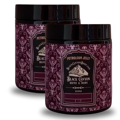 Black Canyon Berry Shortcake & Whipped Cream Scented Petroleum Jelly For Skin, 16 Oz (2 Pack)