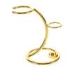 Gogogmee Bathroom Holder Razor and Brush Stand Wall-Mounted Rack Organizer Elegant Gold Finish view 1