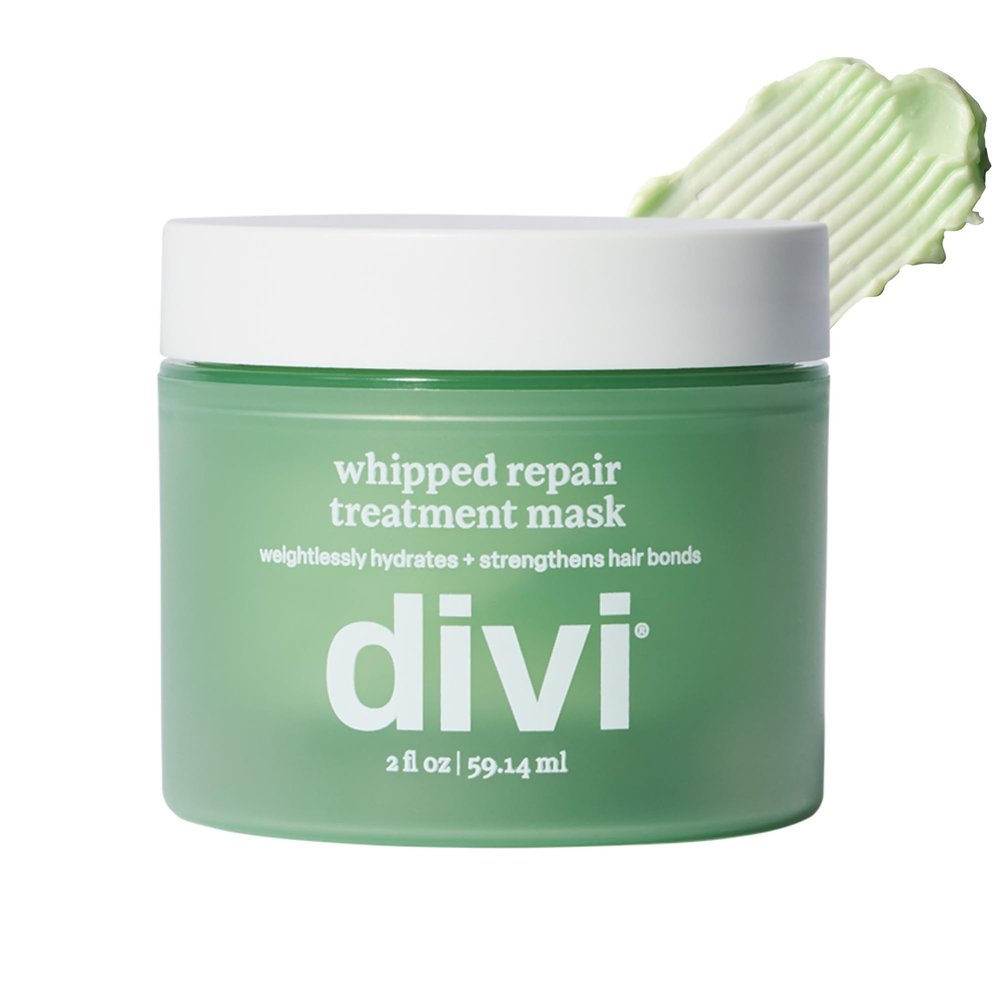Divi Whipped Repair Hair Treatment Mask Deep Conditioning Hair Mask for Dry, Damaged, and Color-Treated Hair - 2 Fl Oz