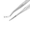Ingrown Toenail Tool, Nail Tools 2pcs Ingrown Toenail File Lifter Professional Double Sided Stainless Steel Ingrown Toenail Toenail File Cleaner Tool view 2