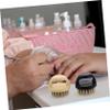 Beatifufu 2pcs Nail Brush Soft Bristles Fingernail Scrubber for Deep Cleaning Nails and Toes Gentle Skin Portable Design for Men Women and Boys and Girls view 4