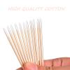 1300pcs Microblading Cotton Swab,4 Inch Cotton Swabs Pointed Tip, Cotton Swabs with Wood Sticks, Cotton Tipped Applicator for Makeup,Cleaning and Tattoo Permanent Supplies view 2