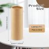 10 Pcs 75g/2.5oz Paperboard Deodorant Tubes Refillable Cardboard Tubes Empty Solid Perfume Container Lotion Sticks Jars for DIY Cosmetic Samples Deodorant - Brown view 2