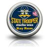 Mustache Wax - Medium Hold - Bay Rum Scent - Two Ounce Tin view 2