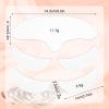 10 Pcs Forehead Wrinkles Patches Reusable Anti Wrinkle Patches Wrinkle Remover Mask Silicone Face Tape Smooth Fine Lines Wrinkles Treatment for Women Facial Beauty Skincare view 2