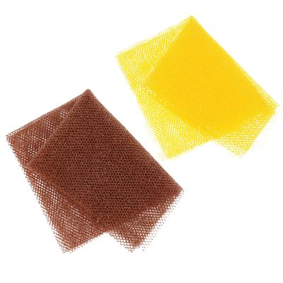 2 Pcs Net Sponge, Reusable Long Net Bath Sponge, Stretchable Body Net Sponges Practical Shower Body Scrubber for Back and Feet Daily Use