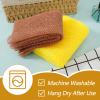 2 Pcs Net Sponge, Reusable Long Net Bath Sponge, Stretchable Body Net Sponges Practical Shower Body Scrubber for Back and Feet Daily Use view 4