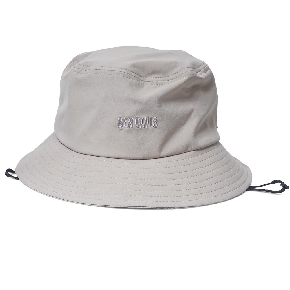 BEN DAVIS() Men Ben Davis Presents hat. Coolmax Mesh UV Protection Wide Brim Makes Your face Smaller, Beige