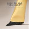 Desert Oak Series MicroBlade Angled Brow Brush - 11mm Ultra-Fine Nylon Bristles for 1mm Hair Strokes, Pomade/Gel/Powder Application, Bubinga & Brass (CM 190) view 4