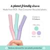 Mini Face & Eyebrow Razor with Single German Steel Blade | Painless Hair Removal for Upper Lips, Forehead, Sideburns | Prevents Razor Burns view 2