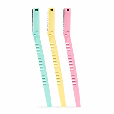 Razor for Women | for Instant, Safe & Painless Facial Hair Removal | Dermaplaning Tool for Sensitive Skin | Razor for Upper Lips, Face, Eyebrows, Chin, Forehead, Sideburns | Non-Foldable