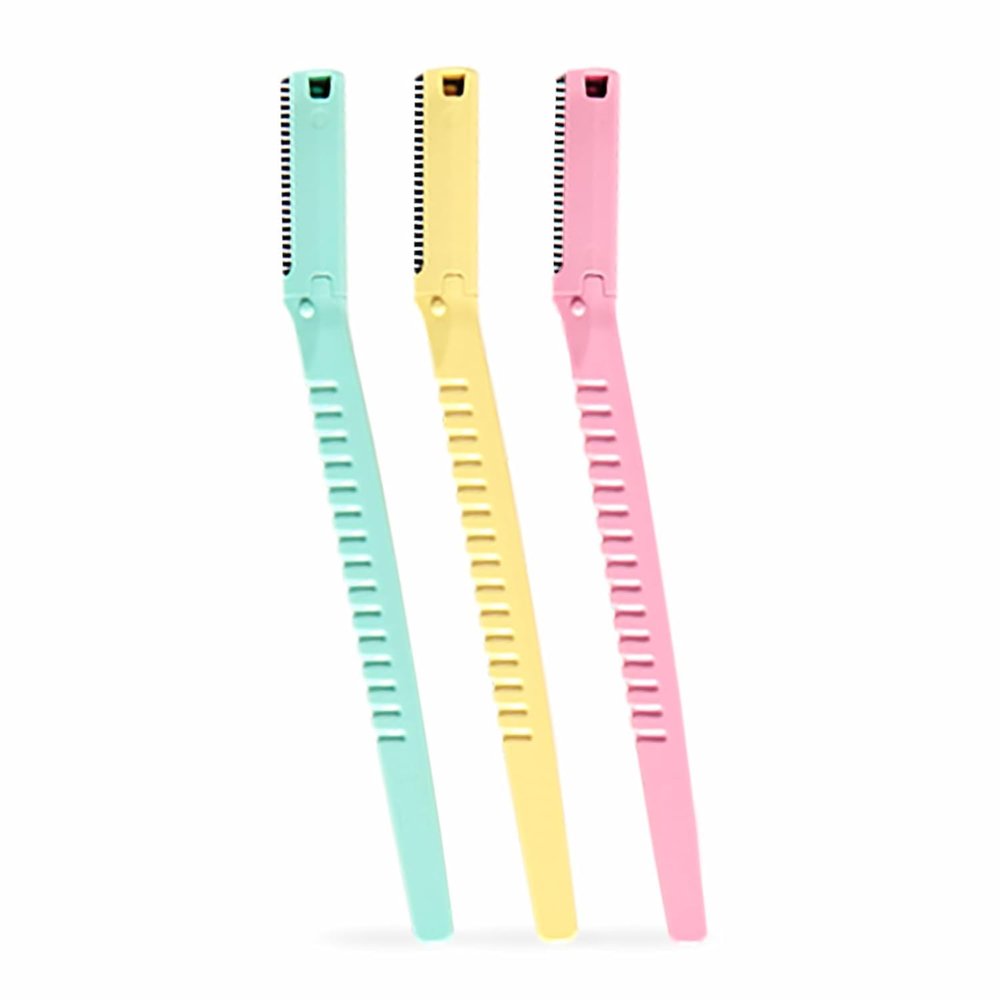 Razor for Women | for Instant, Safe & Painless Facial Hair Removal | Dermaplaning Tool for Sensitive Skin | Razor for Upper Lips, Face, Eyebrows, Chin, Forehead, Sideburns | Non-Foldable