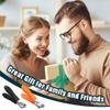Wide Jaw Opening Anti-Splash Slanted Nail Clippers,Fingernail and Toenail Clipper Cutters for Seniors Men Women,Nail Clippers for Thick Toenails Home Use (Black-2pc) view 2