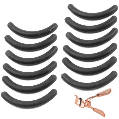 Yaoliucp Curler Refill Eyelash|Eyelash Curler Pads, 12PCS Soft Rubber Eyelash Curler Refills, Replacement Lash Curler Refill Pads for Universal Eyelash Curler