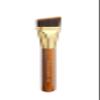 Desert Oak Series Angled Foundation Brush - 20mm Thin Contour Head for Cream/Stick Foundation, Precision Buffing & Detailing, Bubinga Handle & Brass Ferrule (CM 185) view 1