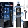 Ear Nose Hair Trimmer for Men Women2024 Nose Trimmer Clipper Pro-15,000 RPM Motor with 3 Speed and LED Display, Hair Trimmer Set with Dual Edge Blades, IPX7 Waterproof, Type C Rechargeable view 1