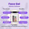 Aloe - Rose - Chandan - Gel - Face Gel - Very Soothing - Glowing Skin - Blemishes - Acne view 3