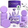 JC Naturals Extra Large Lavender Shower Steamers  8-Pack XL Aromatherapy Tablets for Relaxation & Stress Relief | Large Long-Lasting Shower Bombs with Natural Essential Oils for Self-Care & Sleep view 1