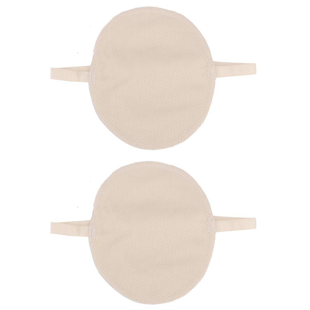 JTLB Reusable Cotton Armpit Sweat Guard Cover Underarm Sweat Absorbent Pads Skin Tone