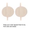 JTLB Reusable Cotton Armpit Sweat Guard Cover Underarm Sweat Absorbent Pads Skin Tone view 2