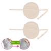 JTLB Reusable Cotton Armpit Sweat Guard Cover Underarm Sweat Absorbent Pads Skin Tone view 3