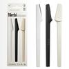Nimbi Dermaplaner Razor, Precision Eyebrow Shaper, Facial Hair Removal & Exfoliation, Plastic-Free, 3 Count view 1