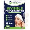 Dot Pimple Patches for Face - Hydrocolloid Acne Patches - Extra Strength Acne Dot, Zit, Blemish & Dark Spot Treatment - Clear Invisible Stickers for Forehead, Chin, Nose, 3 Sizes (S, M, L) (80 Count) view 1
