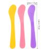 15cm Disposable Makeup Facial Mask Spatula Spoons 10-Pack Plastic Cosmetic Mixing Applicators for Skincare and Makeup Use Random Color view 2