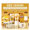 5pcs Honey Bee Venom Skincare Set - Eye Cream Stick Lip Balm Face & Neck Hand Foot Moisturizing Hydrating with Natural Extract for Smooth Radiant Skin view 2