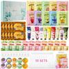 70-Piece Spa Party Kit for 10 People, Girls Spa Night Set & Spa Kit for Girls Ages 10-12 | Includes Bath Bomb, Face/Eye Mask, Lip Balm, Hand Cream, Towe, Gift Bag | Spa Day (Spa Set 10 people-70pcs) view 1