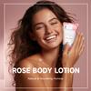 BODY & EARTH Spa Gift Set for Women - Luxurious 5 Pcs Bath and Body Gift Sets with Rose Scent, Spa Gift Box, Bath Set Includes Body Wash, Body Butter, Body Lotion and More, Birthday Gifts for Women view 4