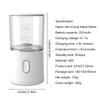 DIY Skin Care Face Mask Machine Maker Set DIY Facial Mask Maker Machine, USB-C Rechargeable, 20ml Juice + 60ml Water Capacity, White view 4
