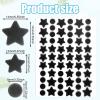 600pcs Black Pimple Patches, 240 Round Face Pimple Cover, 240 Small Star Acne Patch & 120 Big Star Acne Pad Pimple Spot Dots Stickers for Make up Party view 2