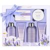 BODY & EARTH Bath and Body Gift Set - Luxurious 6 Pcs Bath Kit for Women, Relaxing Spa Set with Lavender Scent, Perfect Birthday Gift Set for Women Includes Bubble Bath, Shower Gel, Body Lotion view 1