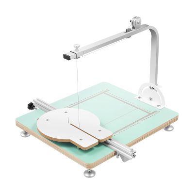 72W Hot Wire Foam Cutter Working Table Tool Cutter Machine, Board Styrofoam Cut Hot Wire Work Adjustable Angle Foam Circle Cutter for Foam, Sponge, Pearl Cotton