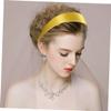 2pcs Yellow Headband Women Headband Making Kit Circle Comb Hair Accessories for Women view 4