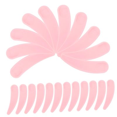 NinthAvenue Basics 50pcs Reusable Makeup Facial Spoon Comfortable Plastic Handle Skincare Tools for Women Girls Home