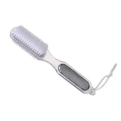 Beatifufu 4pcs Multi-Functional Foot Care Brush Coarse and Fine Foot Remover for Home Use Ergonomic Design for Easy Handling for Dead Skin and Removal
