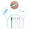 YUXIANLB 5PCS 2-in-1 Nasal Hair Cutter for Women Upgrade Double Sided Nose Hairs Knife Soft Cleaning Brush with Ear Picker Nose Hair Trimmer for Women Men 360 Nostril Hairs Remover Tool view 3