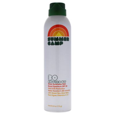 Enviro Uv Sheer Sunscreen Mist SPF 30 by Summer Camp for Unisex - 6 oz Sunscreen