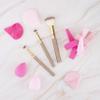 21pc Glam Gem Rhinestone Handle Makeup Brush Set - Assorted Blender view 3
