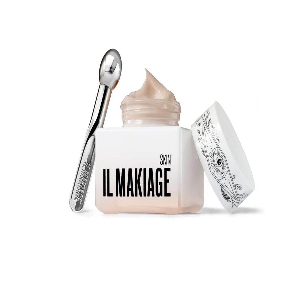 IL MAKIAGE Power Up Eye Cream Anti-Aging Brightness Boosting Eye Treatment Niacinamide + Vitamin C + Caffeine 15ml