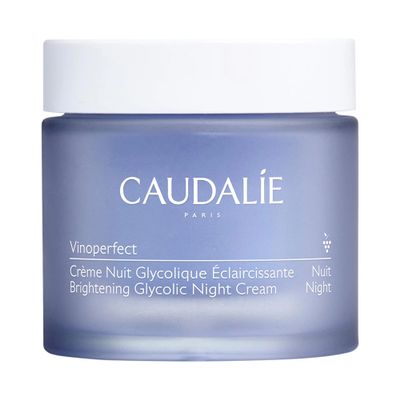 Caudalie Vinoperfect Dark Spot Brightening Glycolic Night Cream, Refillable Jar - 50 mL