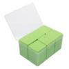 FOYTOKI Tweezer Cleaner 1080pcs Lash Wipes Square Cotton Pads for Makeup Removal Removal Wipes Eyelash Extension Absorbent view 1