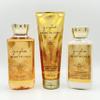 Gingham Heart of Gold 3-Piece Bath Bundle | Shower Gel, Ultimate Hydration Body Cream and Body Lotion view 1