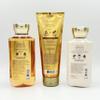 Gingham Heart of Gold 3-Piece Bath Bundle | Shower Gel, Ultimate Hydration Body Cream and Body Lotion view 3