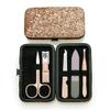 AFPSDLFJDLS Rose Gold 5 Piece Nail Clipper Set Stainless Steel Manicure Nail Beauty Tools view 3